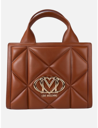 Love Moschino Torebka damska Brązowy, Imitacja skóry, JC4081PP1OLC0