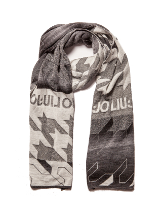 Szal damski 2F3026 M0300 Szary/Srebrny