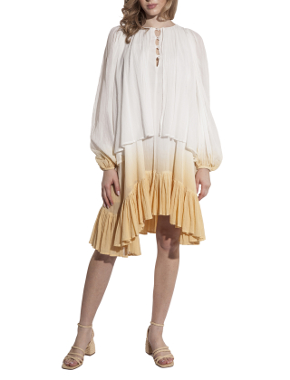 Sukienka letnia 104949 A2G4 Biały