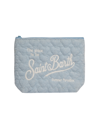 Kosmetyczka damska SOFT001 SOFT POUCH Niebieski