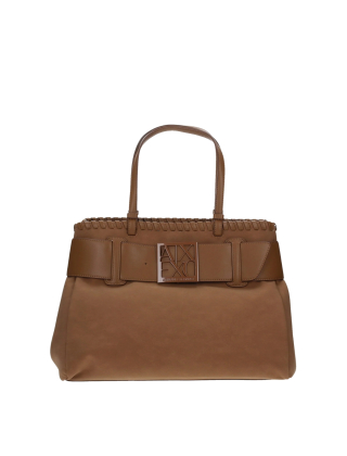 Torebka damska XW000285 AF12574 Brązowy