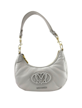 Love Moschino Torebka damska Szary/Srebrny, Imitacja skóry, JC4331PP0OKM0
