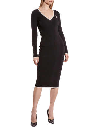 Elisabetta Franchi Sukienka koktajlowa Rozmiar: XL, Czarny, AM09M46E2