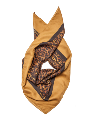Chusta damska 2F3141 T0300 Brązowy
