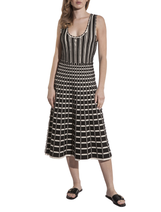 Sukienka codzienna AM49S51E2 Czarny