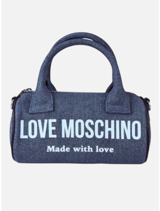 Love Moschino Torebka damska Niebieski, Materiał, JC4061PP1OLG1