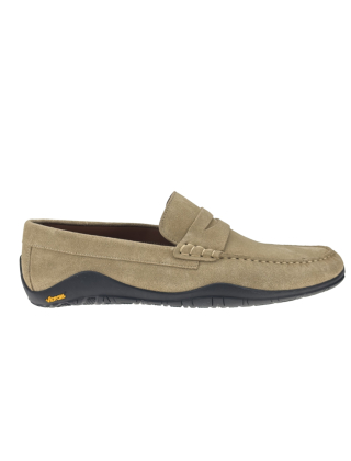 Mokasyny męskie SB10331G0OUL0104, Beżowy