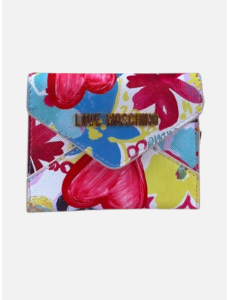 Love Moschino Brelok damski Kolorowy, Imitacja skóry, JC5684PP0OKT1