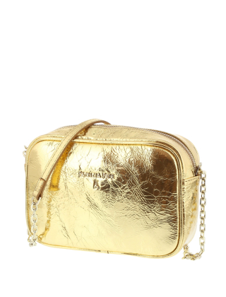 Torebka damska 8B0071 L112 Żółty/Złoty