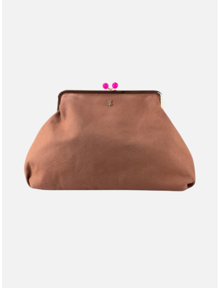 Twinset Torebka damska Brązowy, Materiał, 261AQ8010