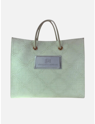 Elisabetta Franchi Torebka damska Zielony, Materiał, BS82A52