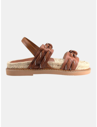Espadryle SA16453G0OTD0217, Brązowy
