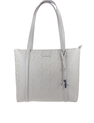 Torebka damska XW002121 AF19298 Szary/Srebrny