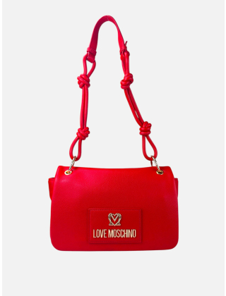 Love Moschino Torebka damska Czerwony, Imitacja skóry, JC4234PP0OKC0