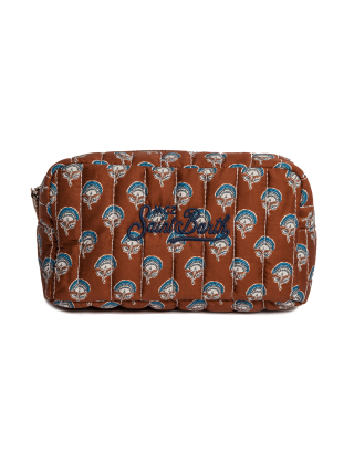 Kosmetyczka damska SOFT001 SOFT POUCH Brązowy