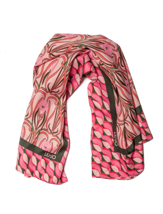 Chusta damska 2F3141 T0300 Różowy