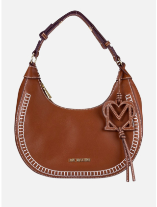 Love Moschino Torebka damska Brązowy, Imitacja skóry, JC4095PP1OLI0