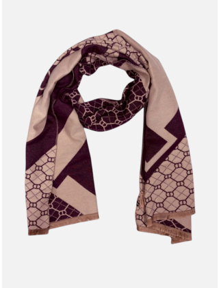 Twinset Szalik damski Fioletowy, Materiał, 252TO5060