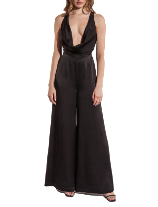 Kombinezon damski TU02042EF, Czarny