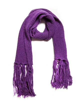 Szal damski 2F3003 M0300 Fioletowy