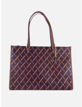 Armani Exchange Torebka damska Brązowy, Imitacja skóry, XW000927AF17155
