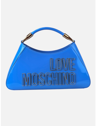 Love Moschino Torebka damska Niebieski, Imitacja skóry, JC4248PP0OKE1