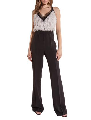 Kombinezon damski TU02642EF, Czarny