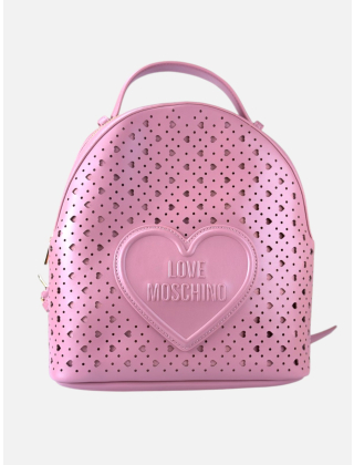 Love Moschino Plecak damski Różowy, Imitacja skóry, JC4293PP0OKK0