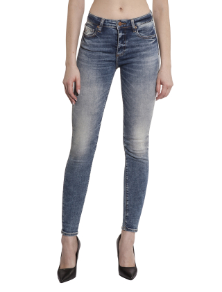 Jeansy damskie 3DYJ69 Y26DZ Niebieski