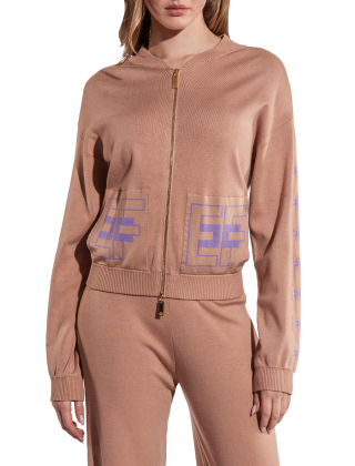 Bluza damska MK07S41EF, Beżowy