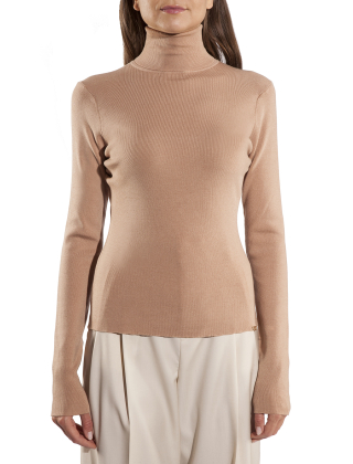 Sweter damski MK01B36E2 Beżowy