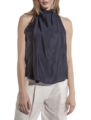 Top damski XW000426 AF12747 Granatowy