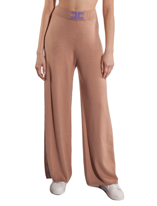 Spodnie damskie KP55S41EF, Brązowy