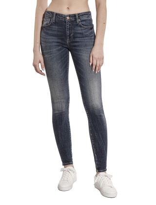 Jeansy damskie 3RYJ01 Y1MPZ Niebieski