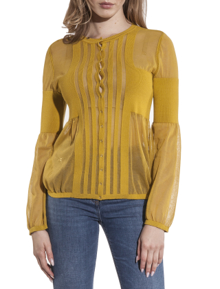 Bluzka damska MK44Q51E2 Zielony