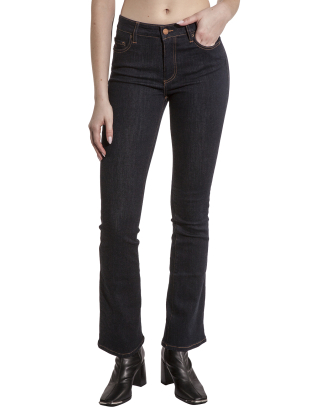 Jeansy damskie 3DYJ65 Y15RZ Granatowy