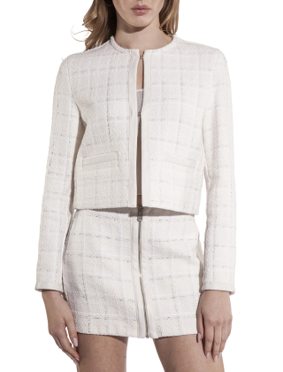 Marynarka damska 104834 A2BR Biały