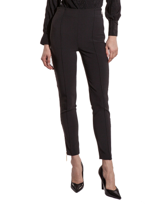 Elisabetta Franchi Spodnie damskie Rozmiar: XXL, Czarny, PA00546E2