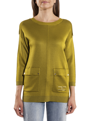 Sweter damski MK74S36E2 Zielony