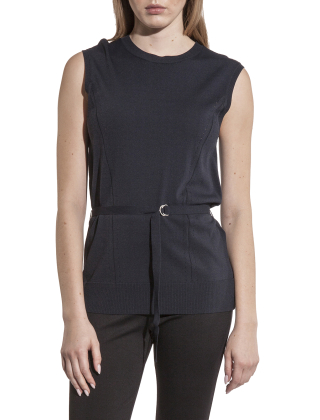 Top damski XW000584 AF10352 Czarny