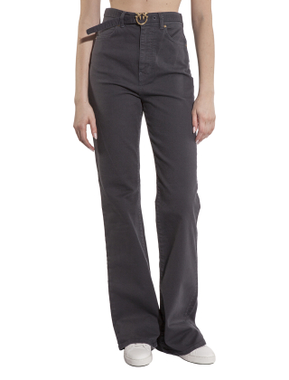 Jeansy damskie 101735 A0FL Czarny