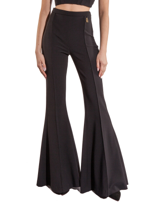 Spodnie damskie PA02441EF, Czarny