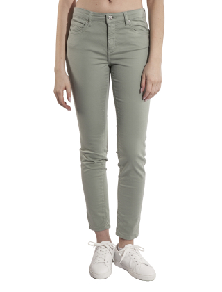 Jeansy damskie XW000123 AF12862 Zielony