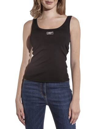 Top damski TK20B42E2 Czarny