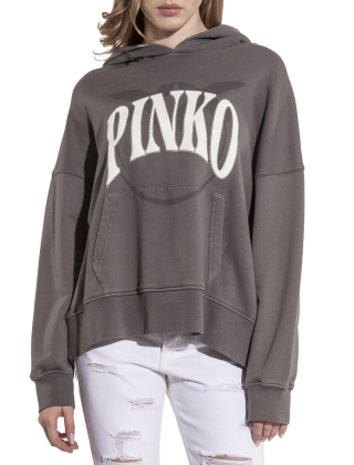 Bluza damska 104623 A2CU Szary/Srebrny