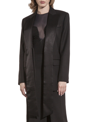 Marynarka damska 104668 A2CN Czarny