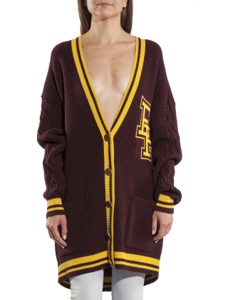 Sweter damski MK91M47E2 Czerwony