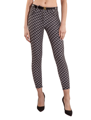 Spodnie damskie PA02041EF, Czarny