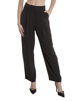 Spodnie damskie XW000942 AF10872 Czarny