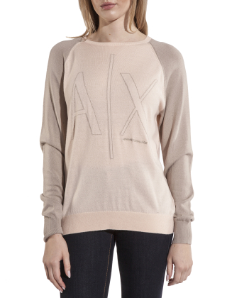 Sweter damski 3DYM1P YME3Z Beżowy